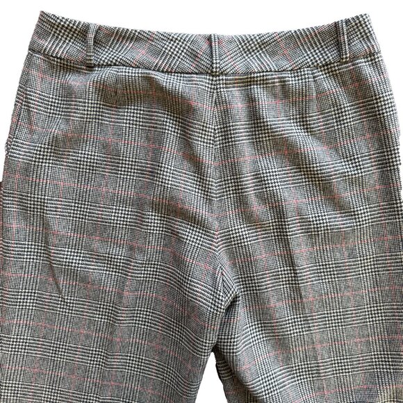 Lauren Ralph Lauren Houndstooth Pants Size 12 Tailored Trousers Workwear Chic - Picture 3 of 6